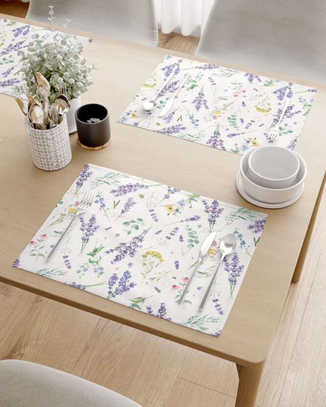 Tischset Valencia - Lavendelgarten - Set 2 Stück
