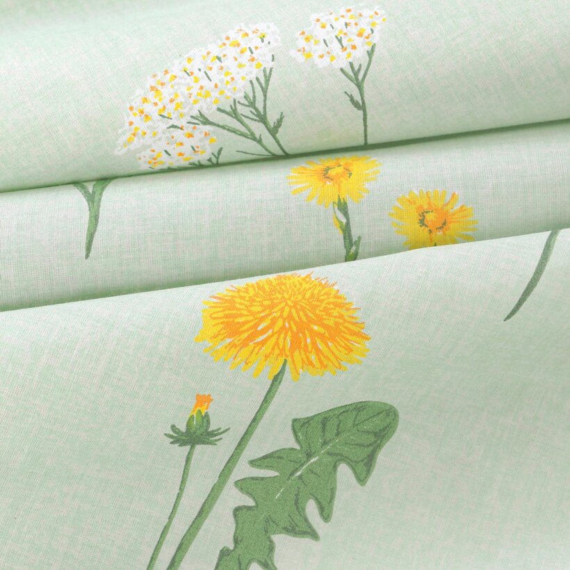 Baumwollstoff - Grüne Wiese