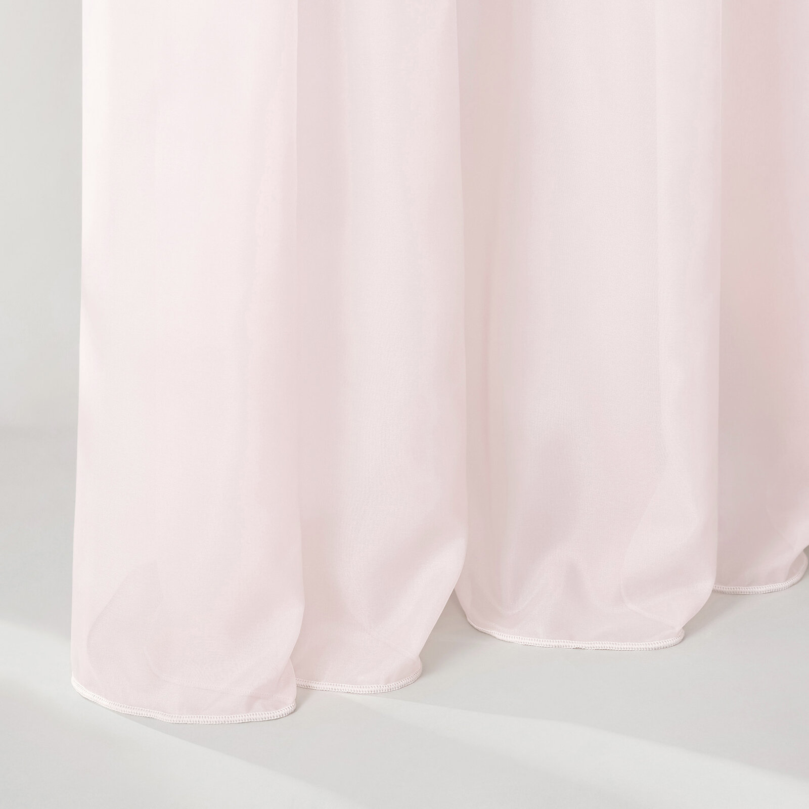 Glatter Voile – Puderrosa
