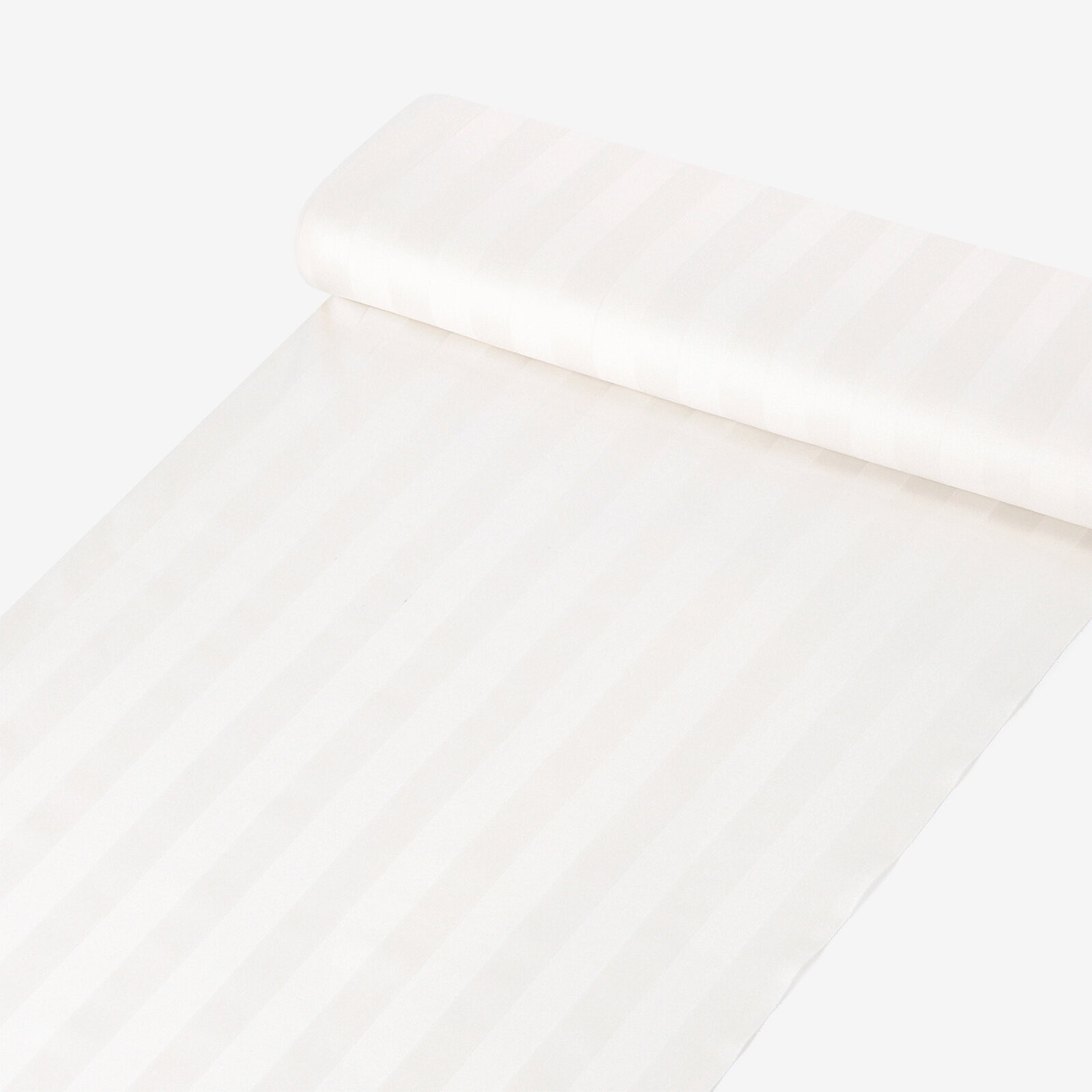 Damast - creme Streifen mit Satin-Glanz