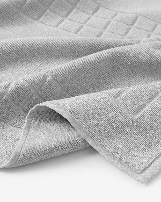 Frottier-Badematte Mozaika – grau