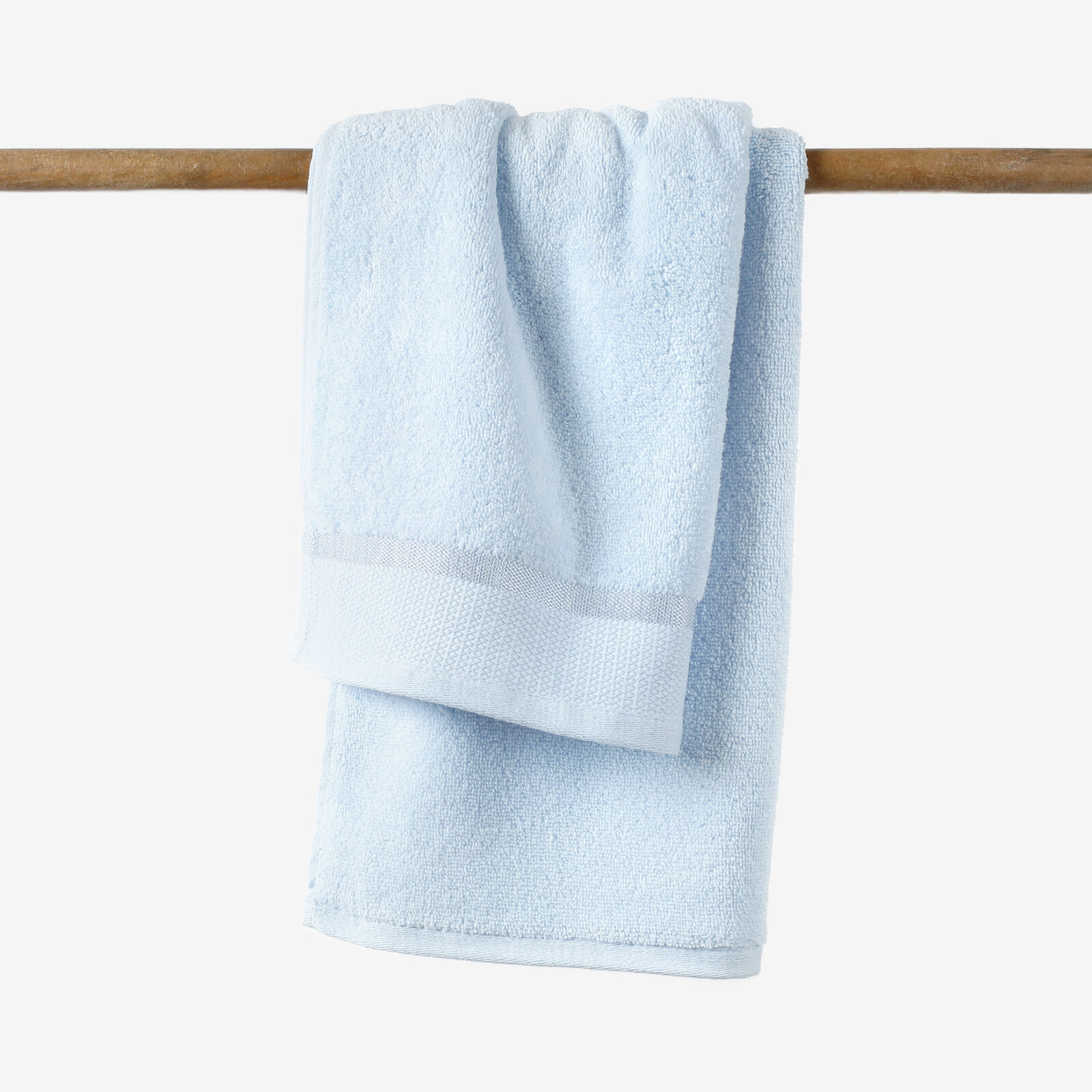 Frottierhandtuch/Duschtuch Soft - hellblau