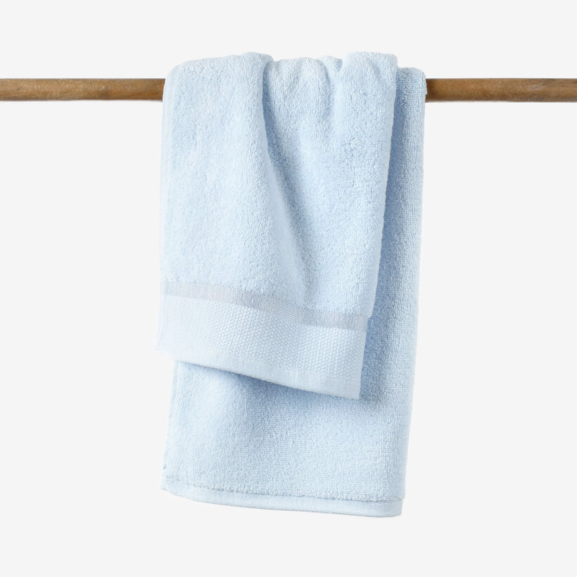 Frottierhandtuch/Duschtuch Soft - hellblau