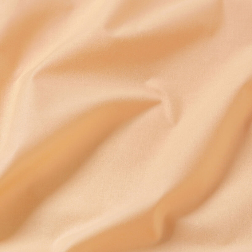 Baumwollstoff einfarbig Suzy - apricot