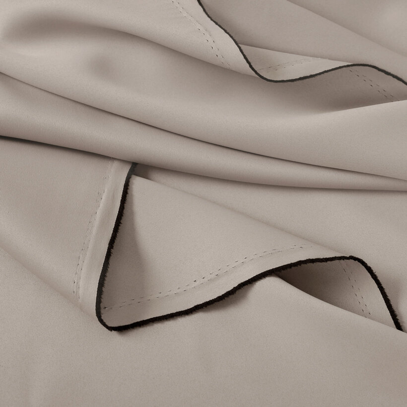 Verdunkelungsstoff Blackout mit Satin-Glanz - kaschmirfarben
