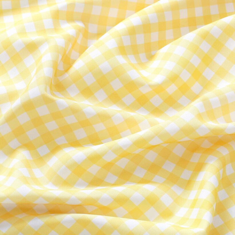 Teflonstoff für Tischdecken - gelbe Würfel