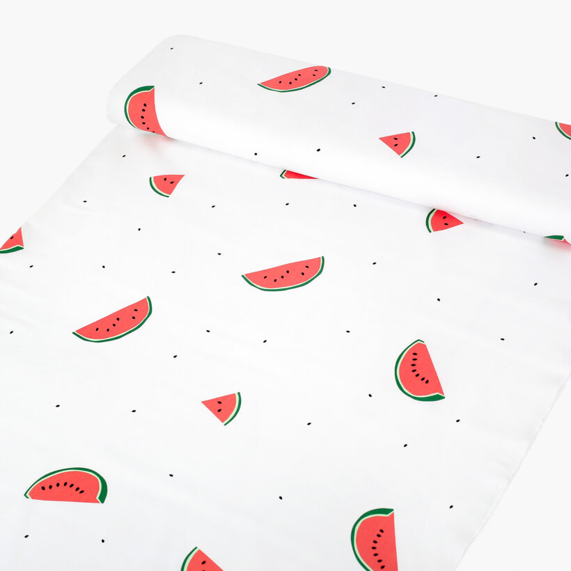 Baumwollstoff - Melone