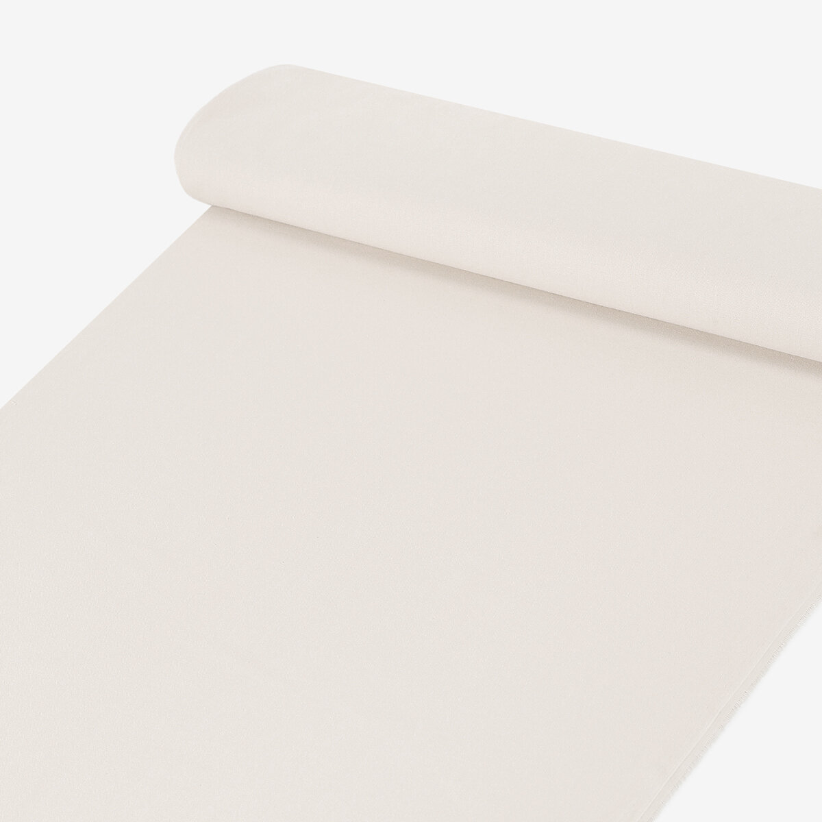 Natürlicher Leinenmischstoff - elfenbein