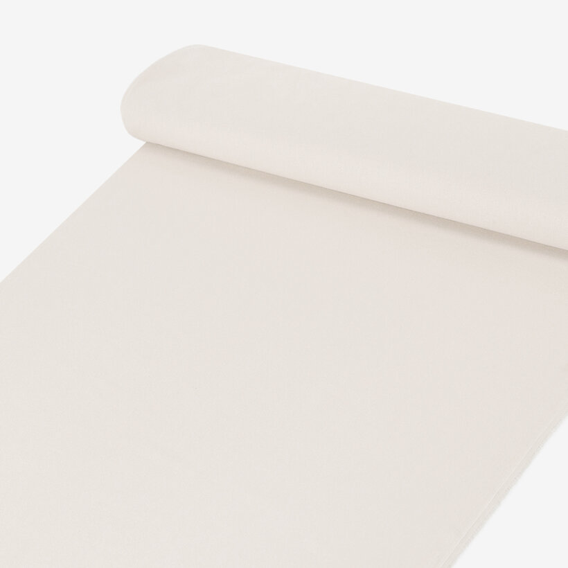 Natürlicher Leinenmischstoff - elfenbein