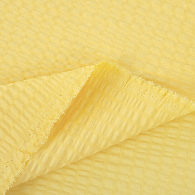 Seersucker - gelb
