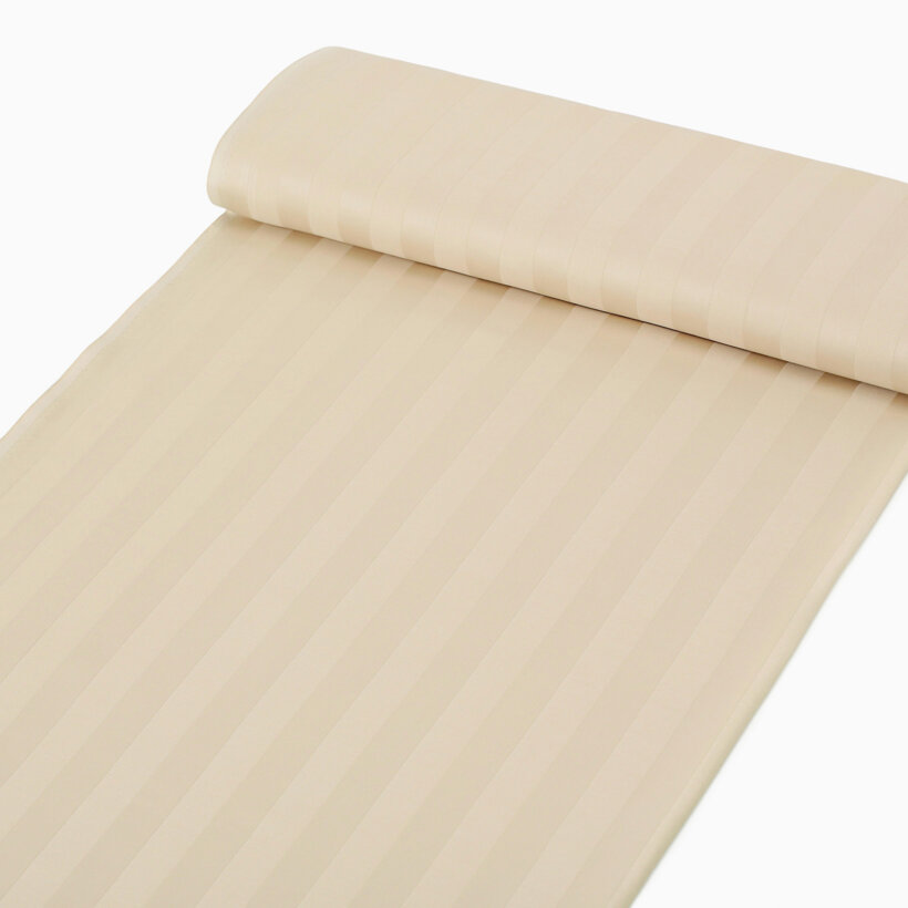 Damast - goldene Streifen mit Satin-Glanz