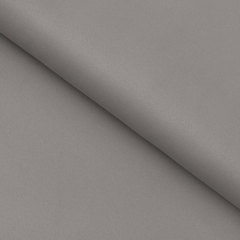 Verdunkelungsstoff Blackout mit Satin-Glanz - grau