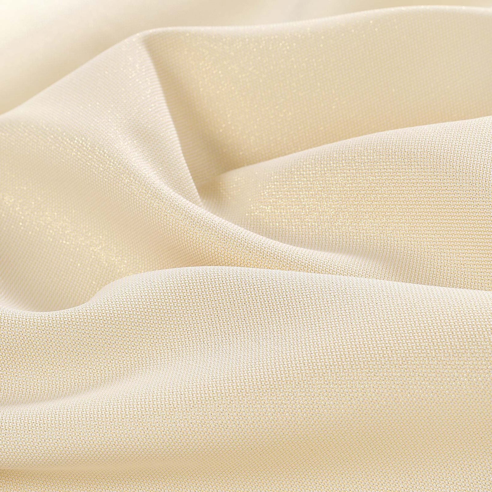 Dekorativer Stoff - goldfarbe mit Glitzereffekt