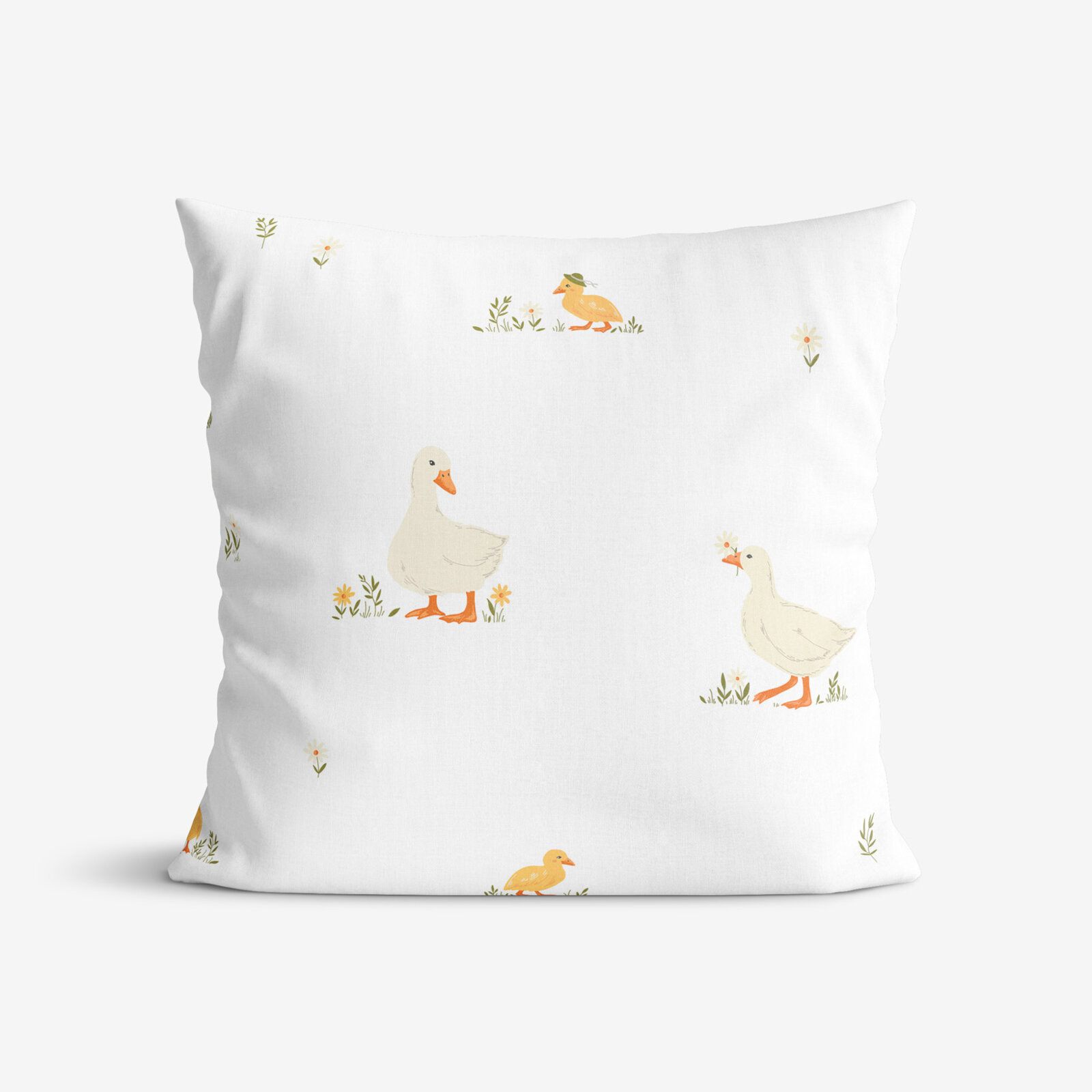 Ostern Kissenbezug aus Baumwolle - Enten