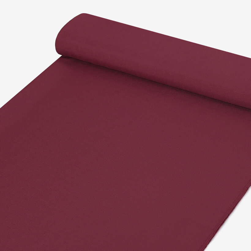 Teflonstoff für Tischdecken – bordeauxrot