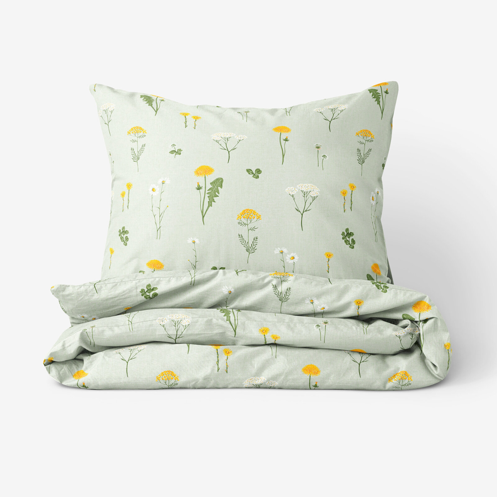 Bettwäsche aus Baumwolle - Grüne Wiese