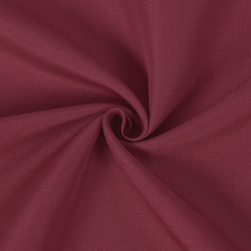 Ovale Tischdecke Teflon - bordeauxrot