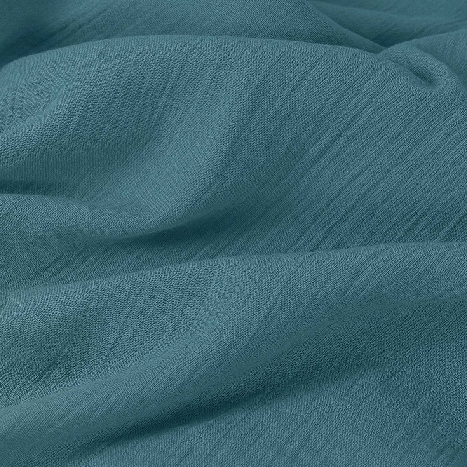 Musselinstoff – petrol