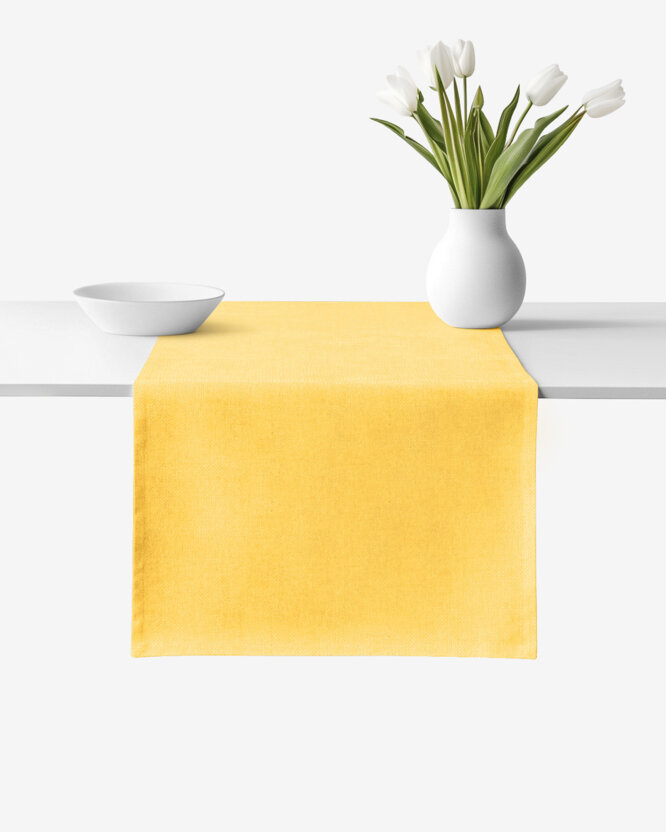 Tischläufer Malaga - gelb