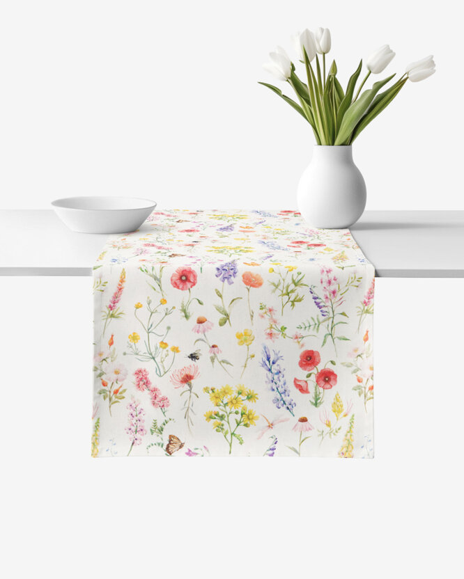 Tischläufer Valencia - Blühende Wiese
