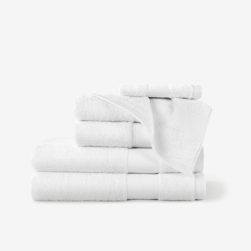 Bambus-Handtuch/Badetuch – burgunderrosa