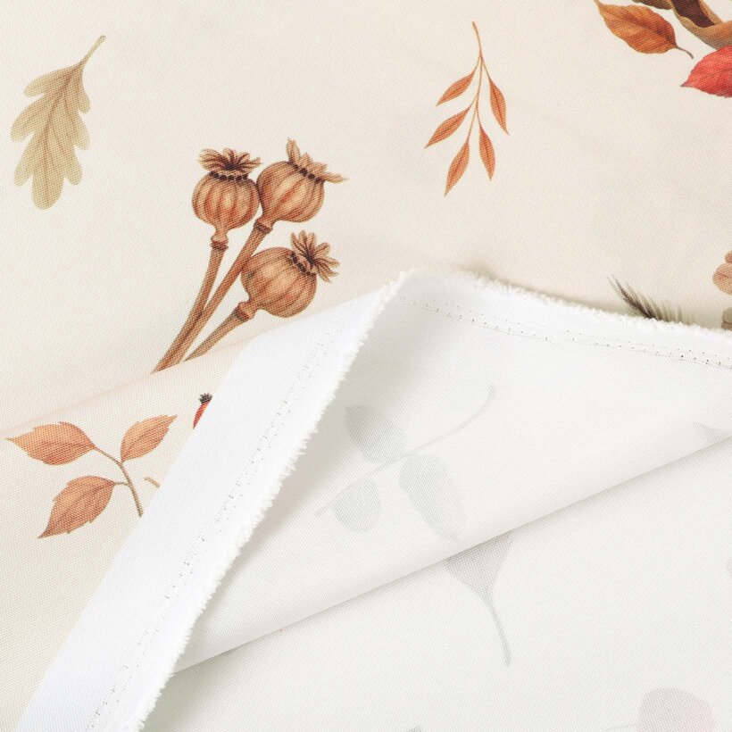 Teflonstoff für Tischdecken - Herbstliche Natur