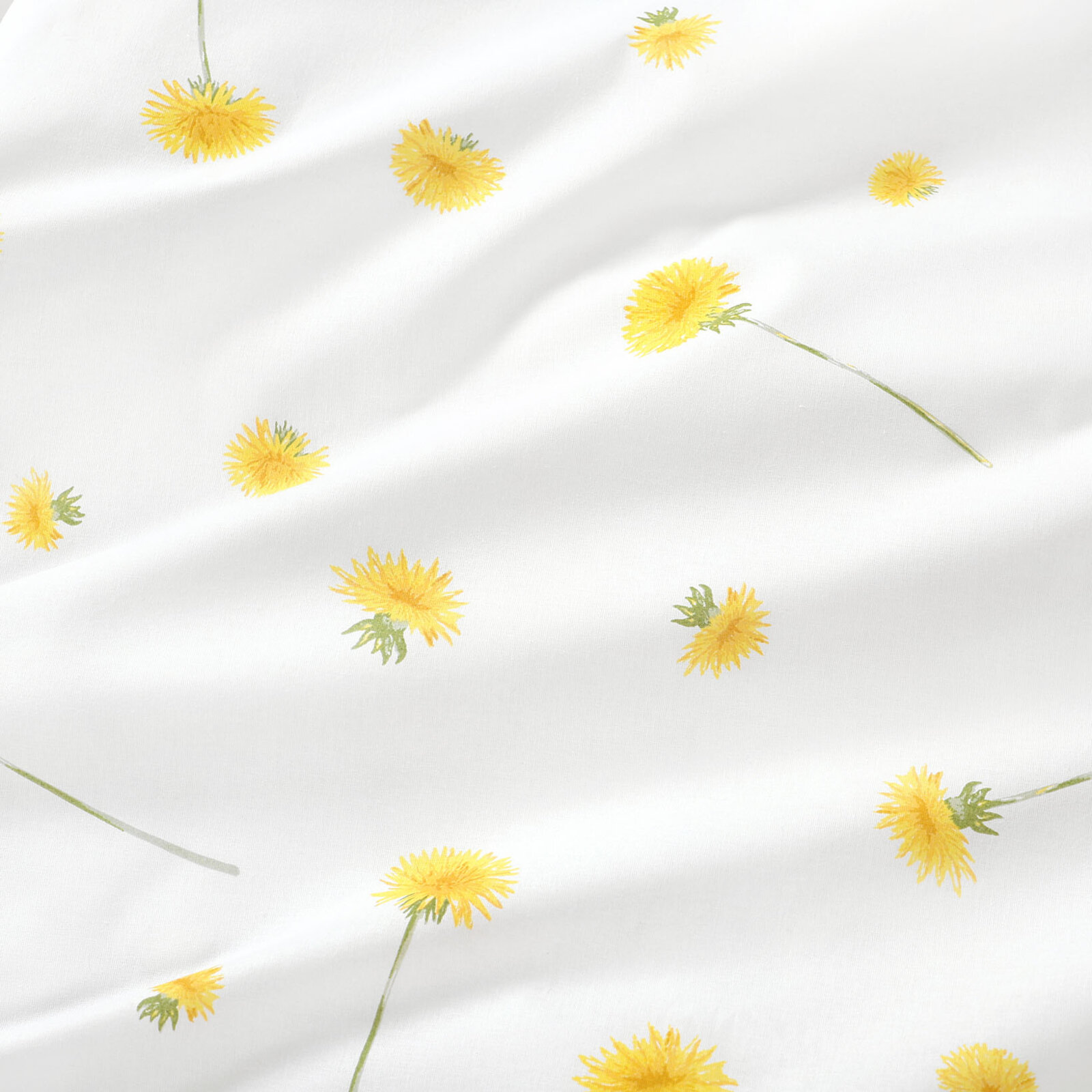 Eckige Tischdecke 100% Baumwolle - Löwenzahn