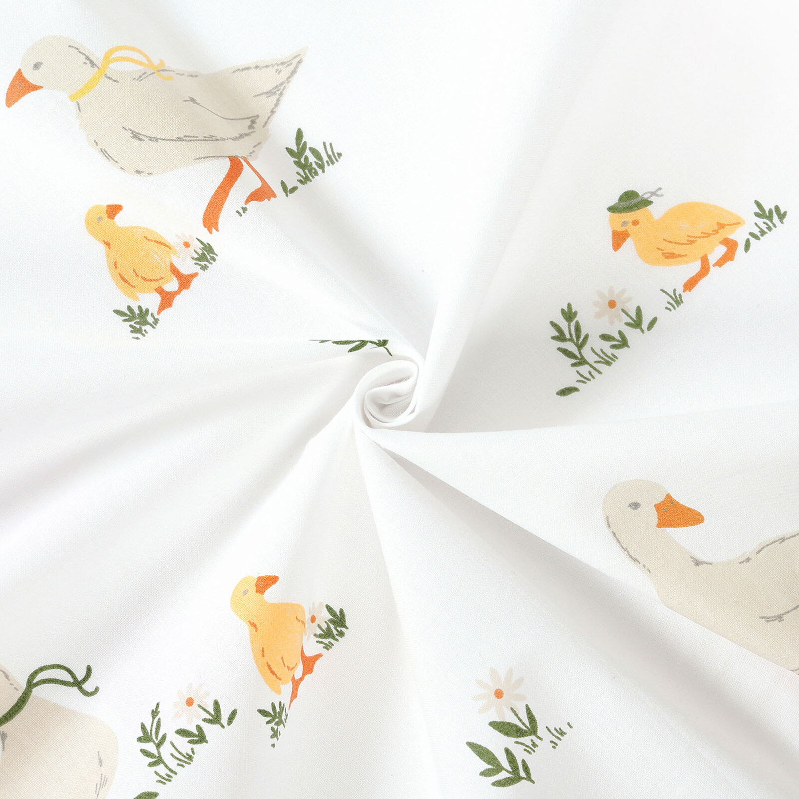 Ostern Baumwollstoff - Enten