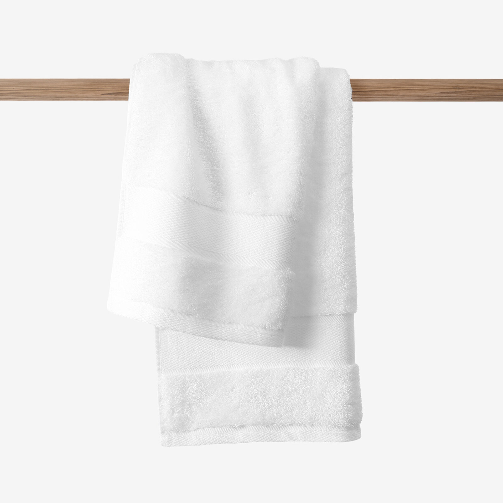 Bambus-Handtuch/Badetuch – burgunderrosa