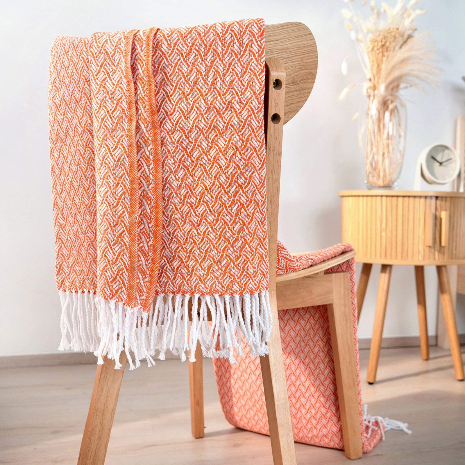 Plaid Orient - orange