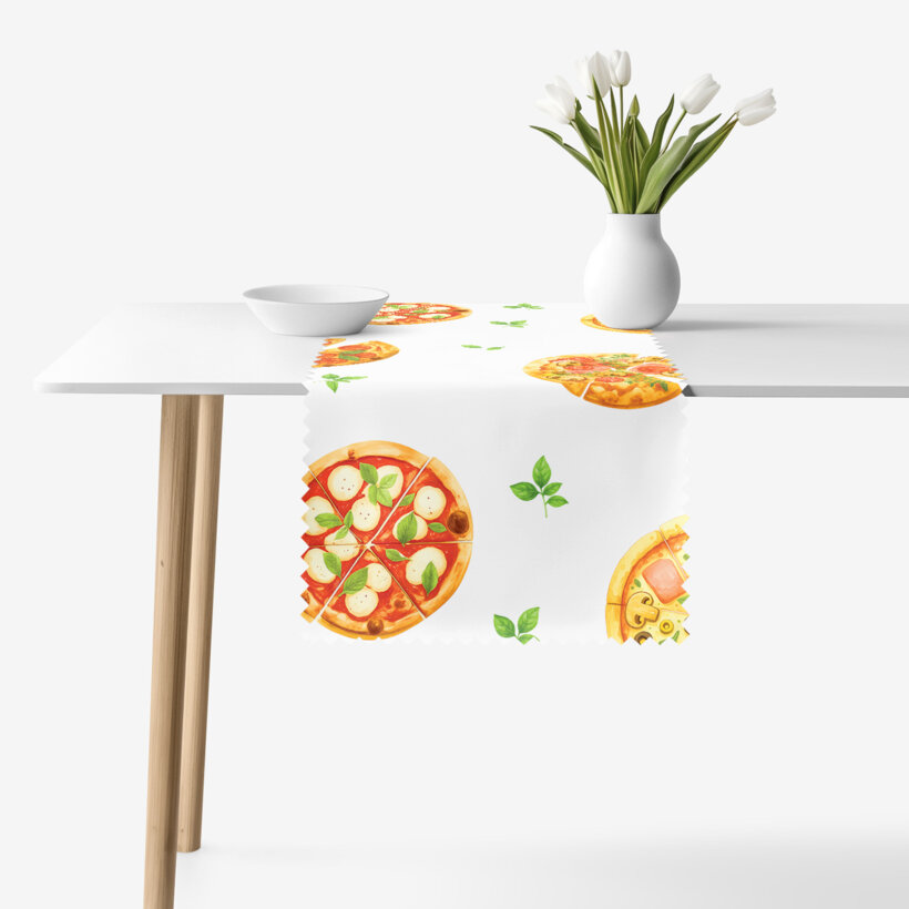 Tischläufer Teflon - köstliche Pizza