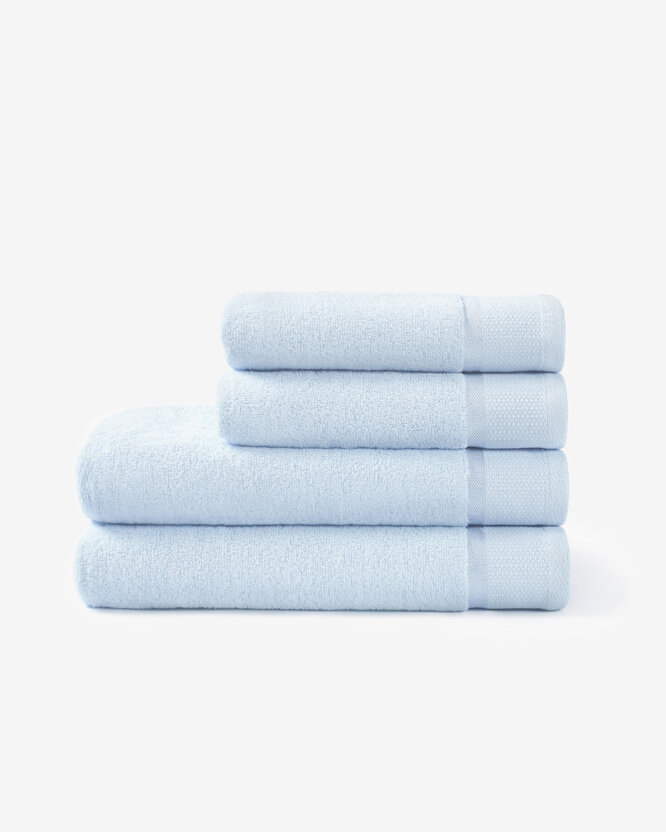 Frottierhandtuch/Duschtuch Soft - hellblau