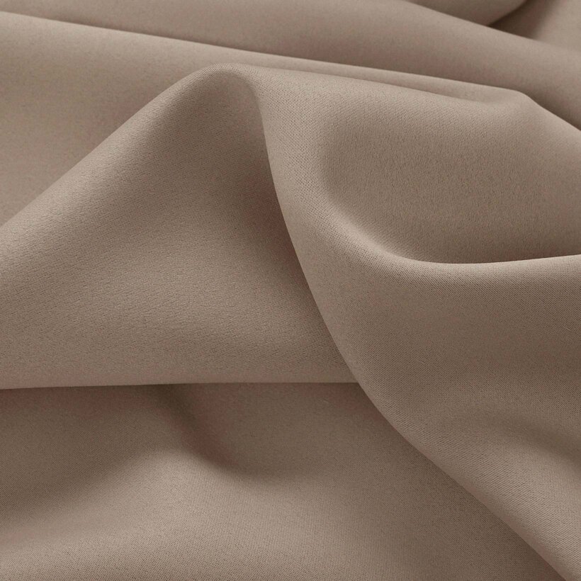 Blackout Verdunkelungsvorhang mit Satin-Glanz - kaschmirfarben