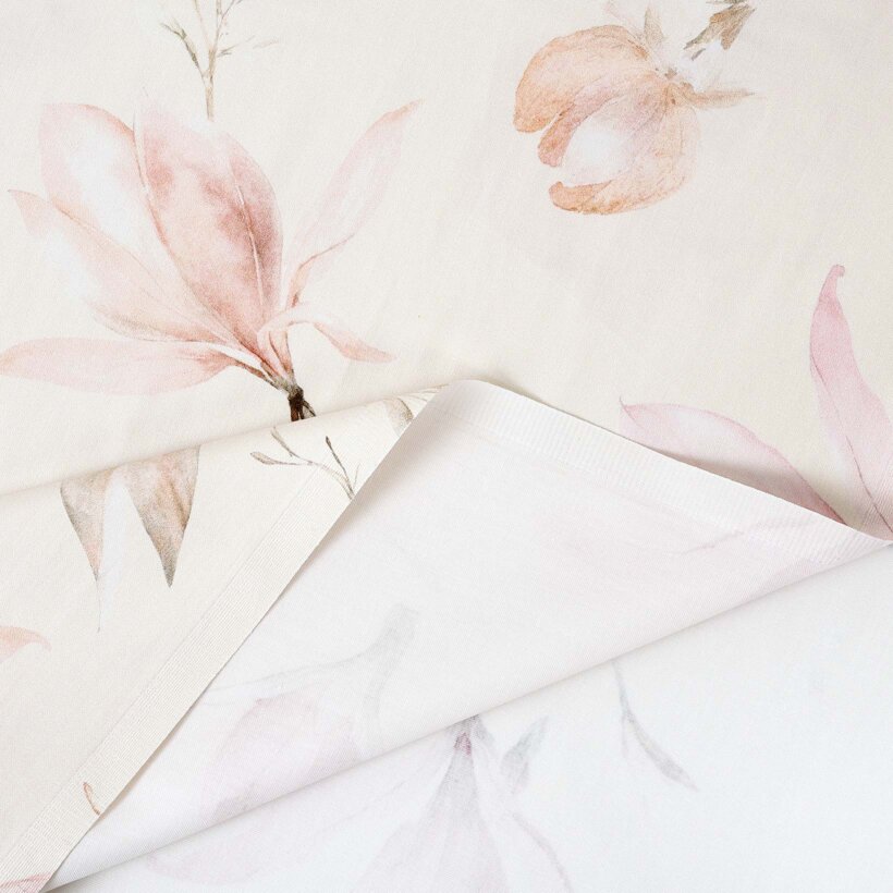 Mako-Satin - Blühende Magnolien