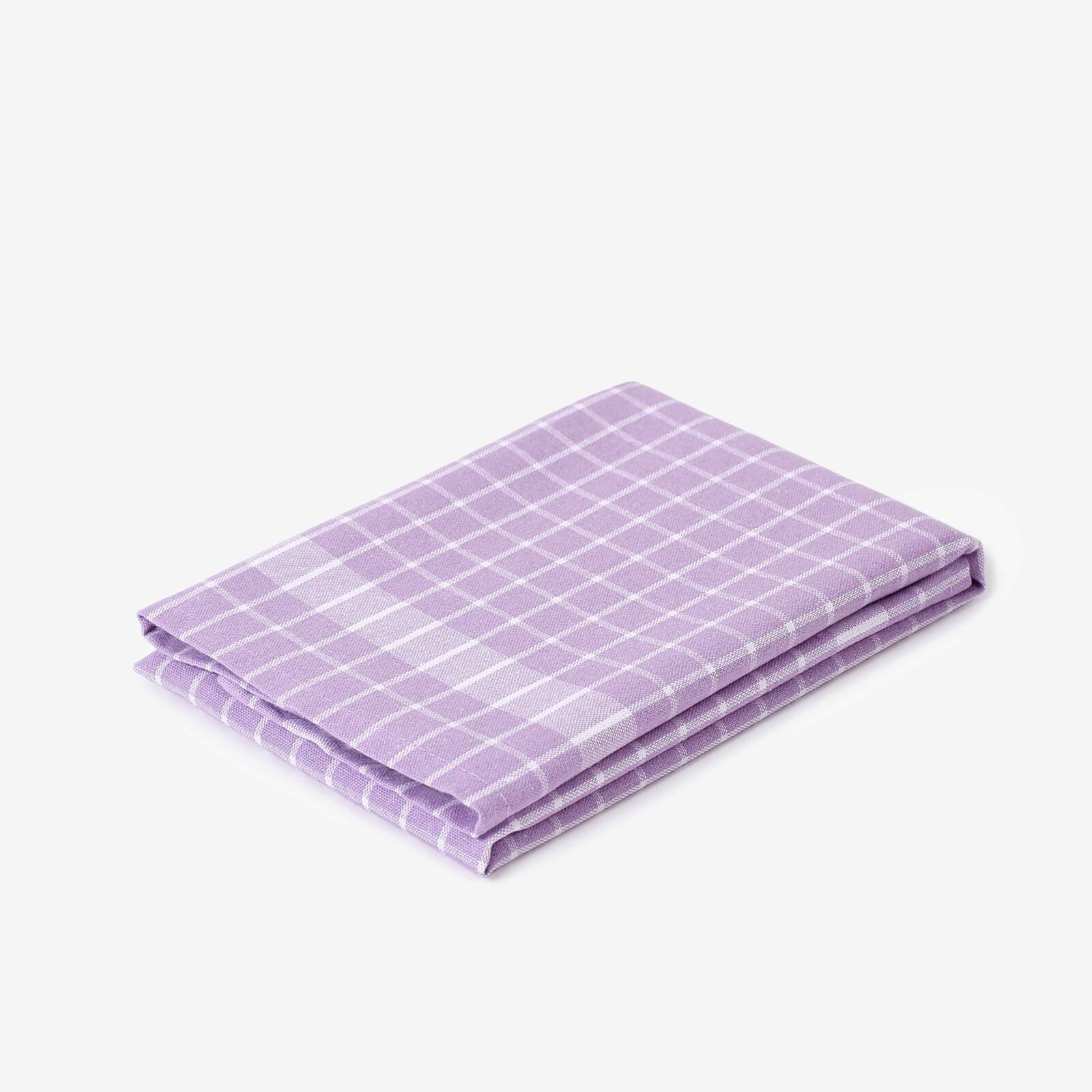 Küchentuch aus Baumwolle - lilas Karo