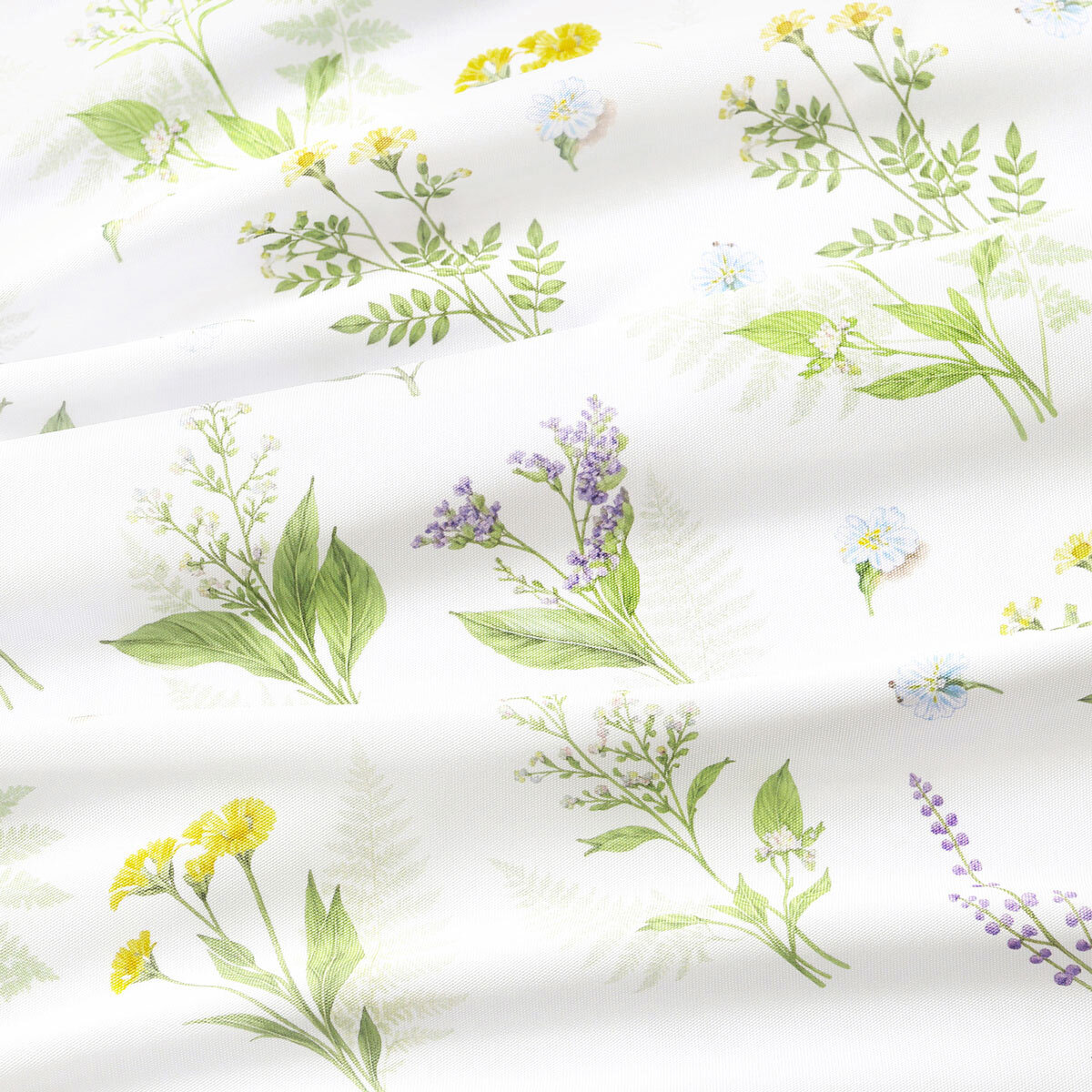 Teflonstoff für Tischdecken - Waldblumen