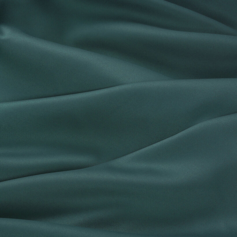 Verdunkelungsstoff Blackout mit Satin-Glanz - petrol