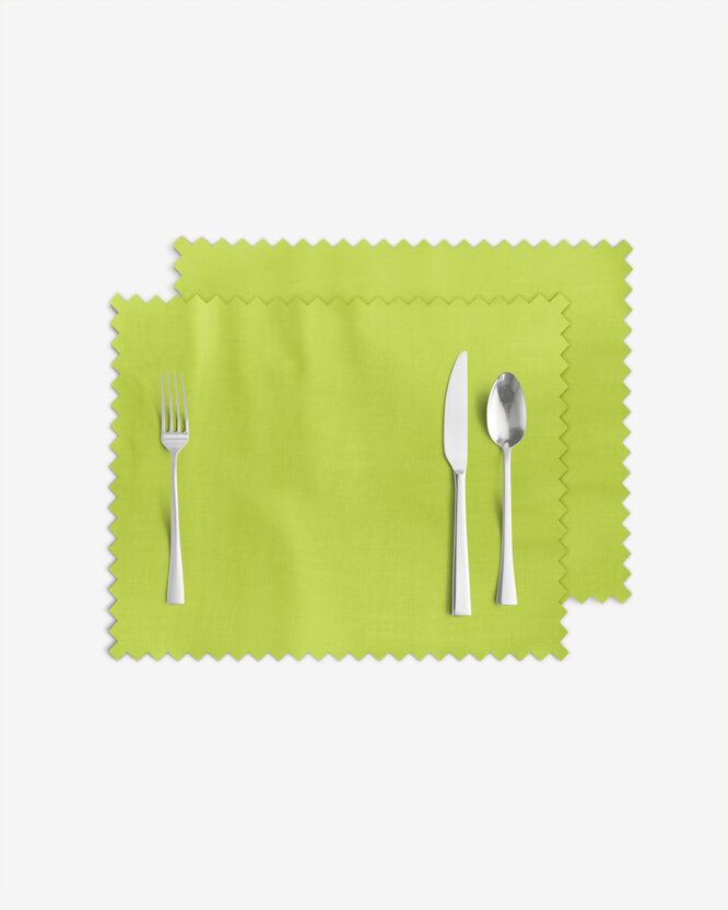 Ostern Tischsets Teflon - grün - 2 Stück