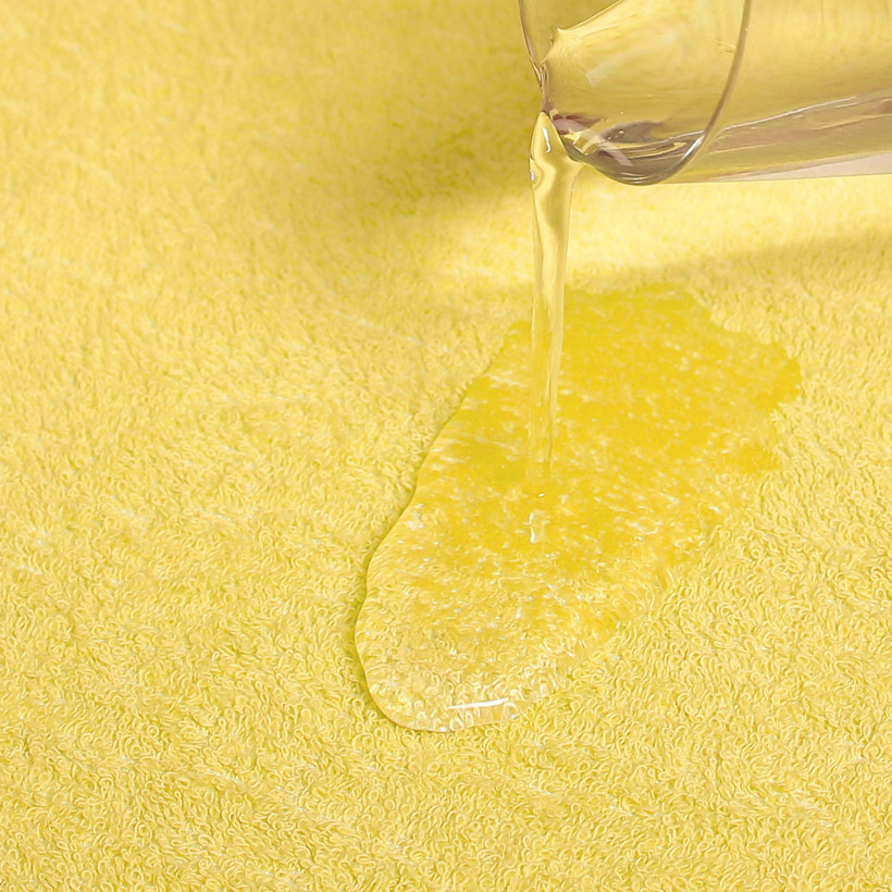 Elastisches Wasserdichtes Bettlaken aus Frottee - gelb