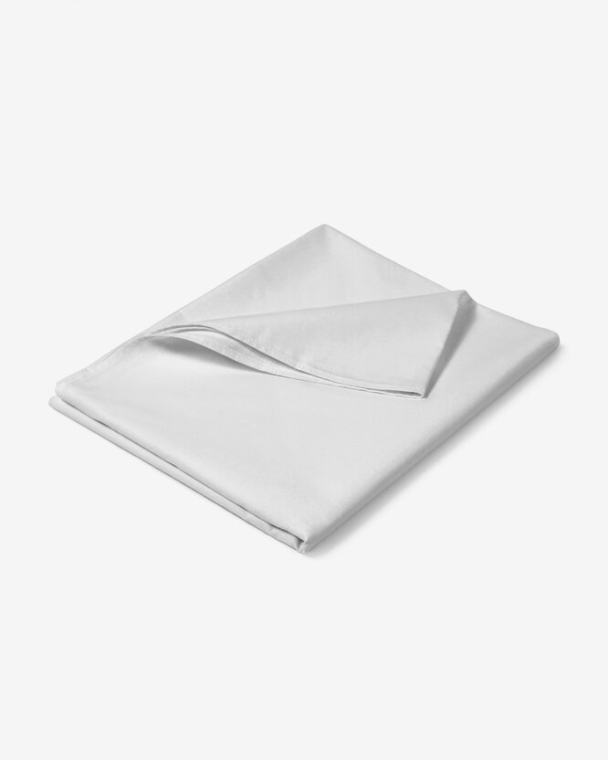 Bettlaken aus Baumwolle - hellgrau