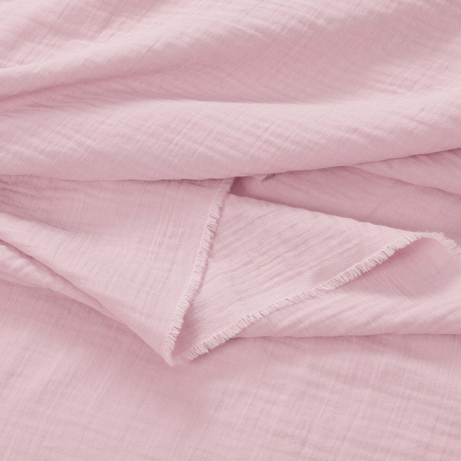 Musselinstoff – pastellrosa