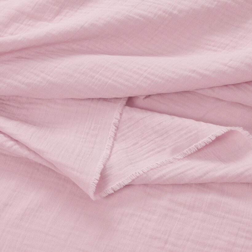 Musselinstoff – pastellrosa