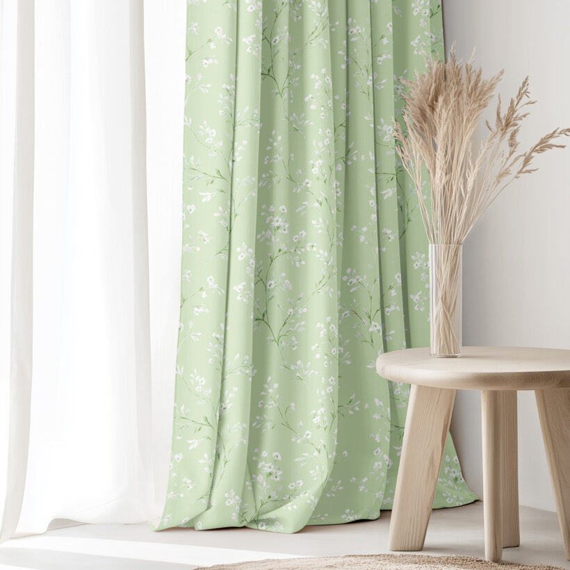 Dekorativer Vorhang – Jasminblüten