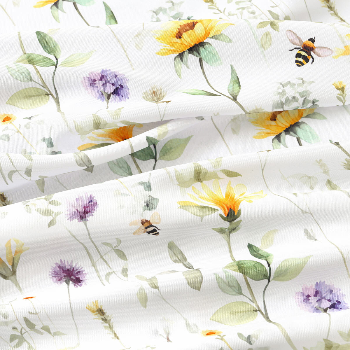 Dekorativer Kissenbezug - Wiesenwelt