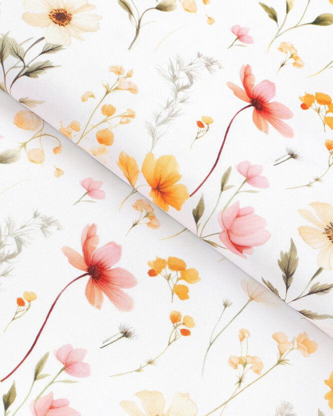 Teflon-Stoff für Tischdecken - Blumenparadies