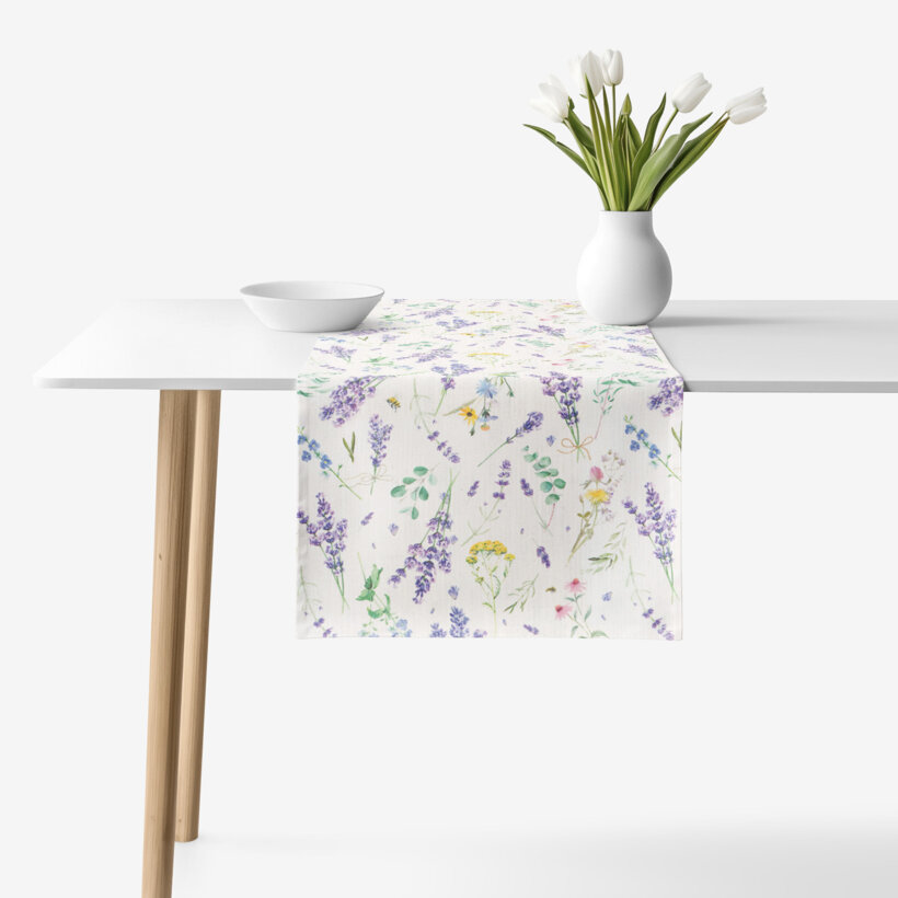 Tischläufer Valencia - Lavendelgarten