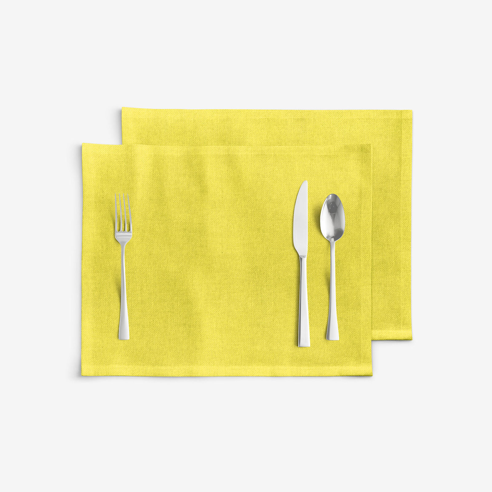 Tischset Malaga - limettengrün - Set 2 Stück