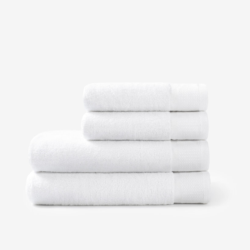 Frottierhandtuch/Duschtuch Soft - wieß