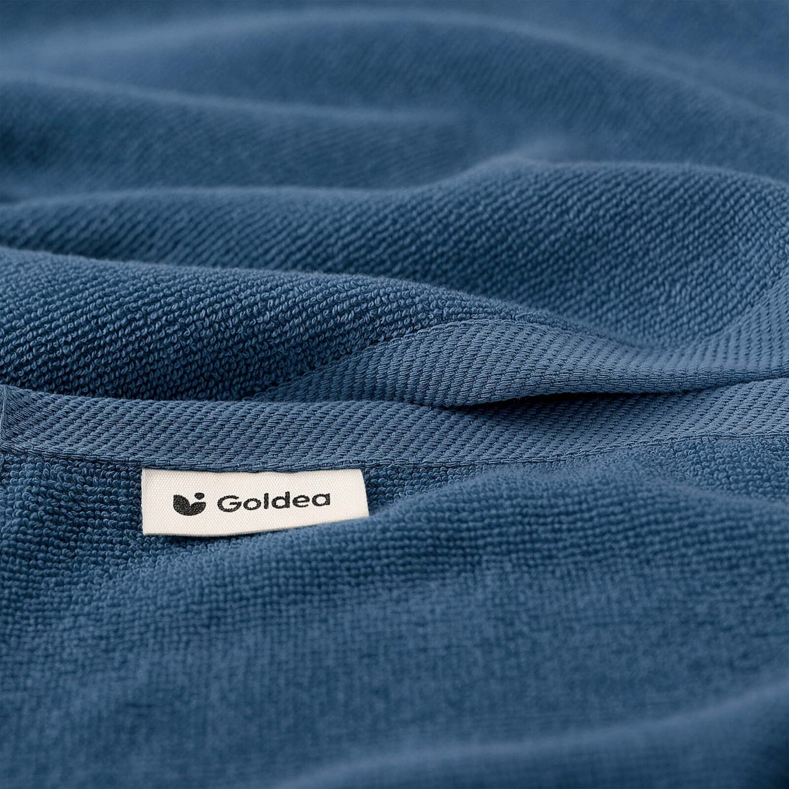 Frottierhandtuch/Duschtuch Soft ohne Bordüre – petrol