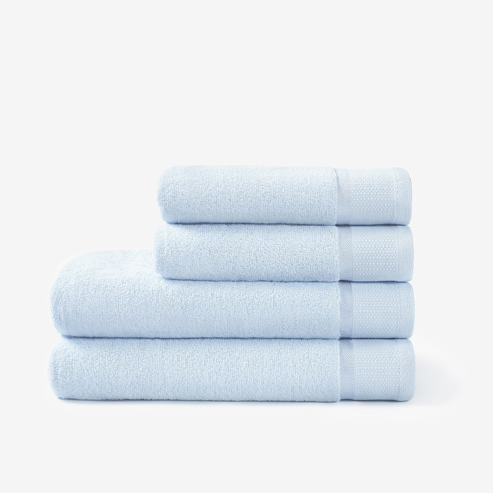 Frottierhandtuch/Duschtuch Soft - hellblau